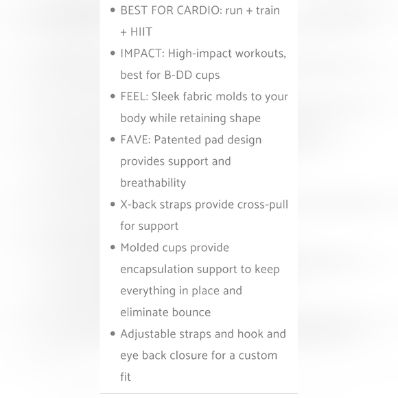 Athleta Sports Bra - Picture 3 of 9